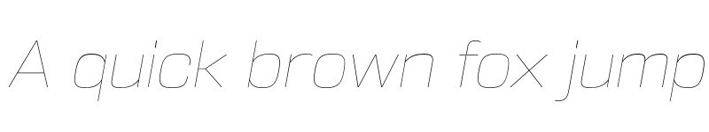 Preview of FONTSPRING DEMO - DDT UltLt Italic font