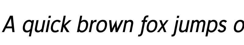 Preview of FONTSPRING DEMO - Deansgate Condensed Italic font