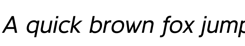 Preview of FONTSPRING DEMO - Deansgate Italic font