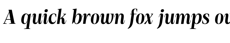 Preview of FONTSPRING DEMO - Debira Bold Italic font