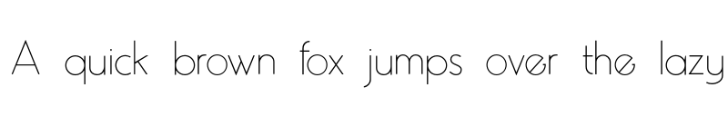 Preview of FONTSPRING DEMO - Debock Sans Thin font