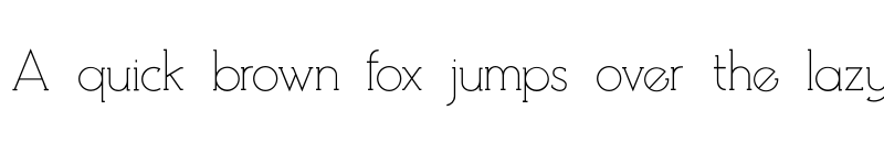 Preview of FONTSPRING DEMO - Debock Thin font
