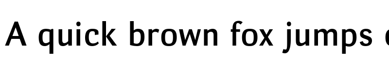 Preview of FONTSPRING DEMO - Deca Sans Medium Regular font