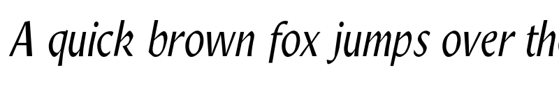 Preview of FONTSPRING DEMO - Decennie Express JY Pro Italic font