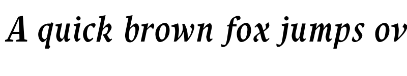 Preview of FONTSPRING DEMO - Decennie JY Pro Bold Italic font