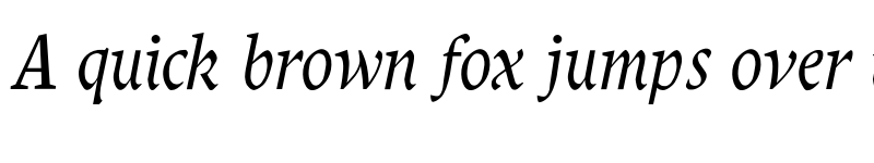 Preview of FONTSPRING DEMO - Decennie JY Pro Italic font