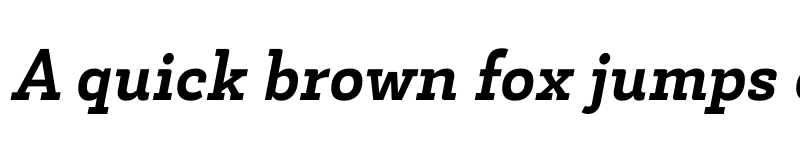 Preview of FONTSPRING DEMO - Decour Black Italic font