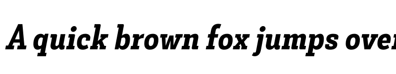 Preview of FONTSPRING DEMO - Decour Cnd Black Italic font