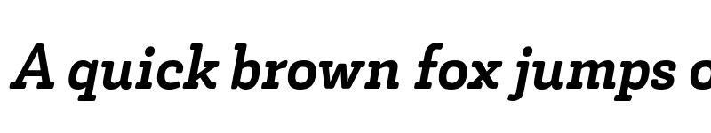 Preview of FONTSPRING DEMO - Decour Soft Black Italic Regular font