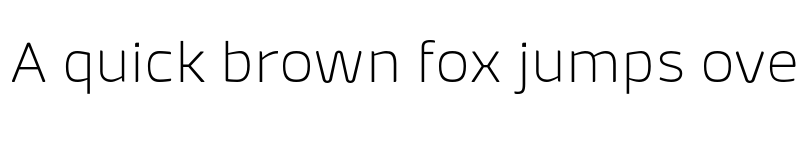 Preview of FONTSPRING DEMO - Deka UltraLight Regular font