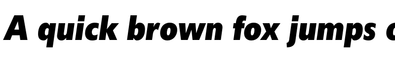 Preview of FONTSPRING DEMO - DelargoDTCond Black Italic font