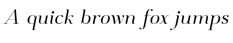 Preview of FONTSPRING DEMO - Deleplace Italic font