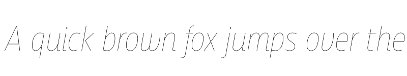 Preview of FONTSPRING DEMO - Delfino Hair Italic font
