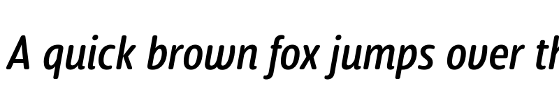 Preview of FONTSPRING DEMO - Delfino Normal Italic font