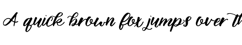 Preview of FONTSPRING DEMO - Delilah Regular font