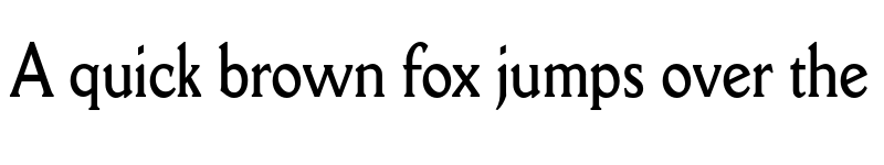 Preview of FONTSPRING DEMO - Della Robbia Cond Bold font