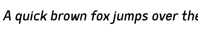 Preview of FONTSPRING DEMO - Delm Bold Italic font