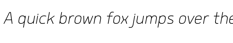 Preview of FONTSPRING DEMO - Delm ExtLt Bold Italic font