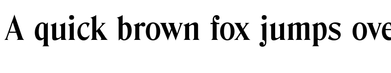 Preview of FONTSPRING DEMO - Denver Serial Bold font