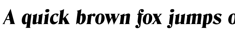 Preview of FONTSPRING DEMO - Denver Serial Heavy Italic font