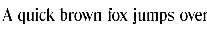 Preview of FONTSPRING DEMO - Denver Serial Medium Regular font