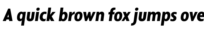 Preview of FONTSPRING DEMO - Departura ExtBd Italic font