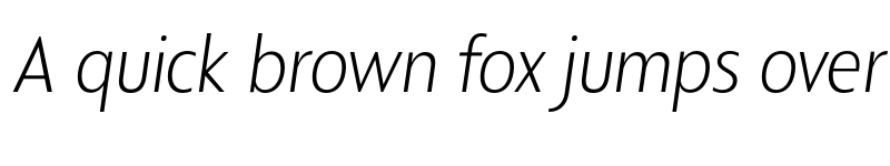 Preview of FONTSPRING DEMO - Departura Light Italic font