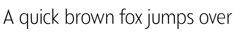 Preview of FONTSPRING DEMO - Departura Light Regular font