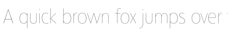 Preview of FONTSPRING DEMO - Departura Thin Regular font