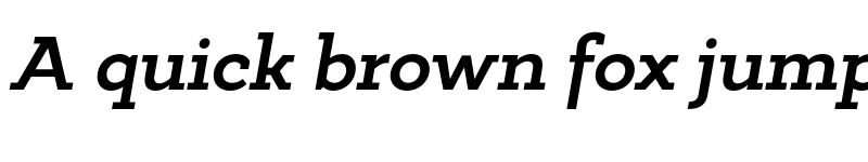 Preview of FONTSPRING DEMO - Deposit Pro Bold Italic font