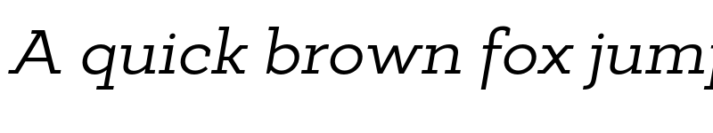 Preview of FONTSPRING DEMO - Deposit Pro Italic font
