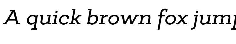 Preview of FONTSPRING DEMO - Deposit Pro Md Italic font