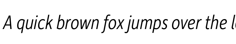 Preview of FONTSPRING DEMO - Depot New Condensed Lt Italic font