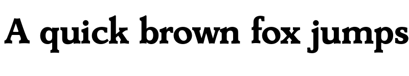 Preview of FONTSPRING DEMO - Derringer Serial Bold font