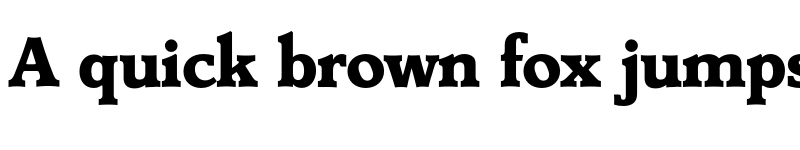 Preview of FONTSPRING DEMO - Derringer Serial Xbold Regular font