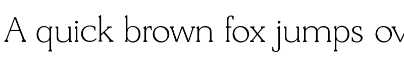 Preview of FONTSPRING DEMO - Derringer Serial Xlight Regular font