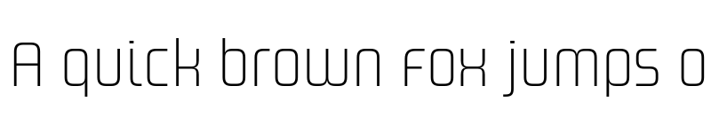 Preview of FONTSPRING DEMO - Design System A 100R Regular font