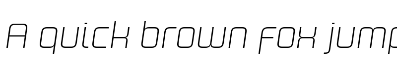 Preview of FONTSPRING DEMO - Design System B 100I Regular font