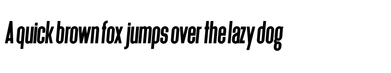 Preview of FONTSPRING DEMO - Deutschlander Italic font