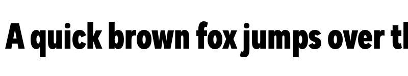 Preview of FONTSPRING DEMO - Dexa Pro Cn ExtBd Regular font