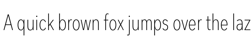 Preview of FONTSPRING DEMO - Dexa Pro Cn Thin Regular font