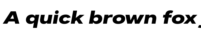 Preview of FONTSPRING DEMO - Dexa Pro Ex ExtBd Italic font