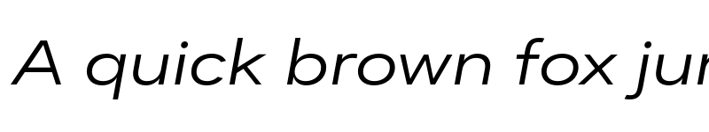 Preview of FONTSPRING DEMO - Dexa Pro Ex Italic font