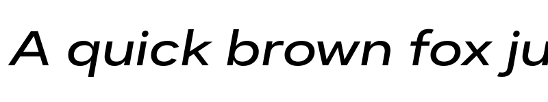 Preview of FONTSPRING DEMO - Dexa Pro Ex Med Italic font