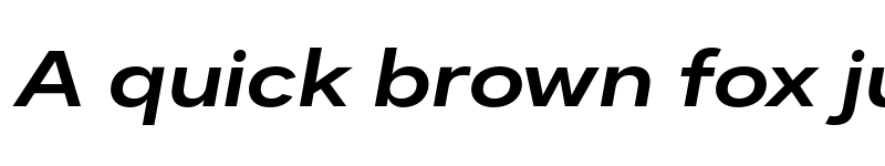 Preview of FONTSPRING DEMO - Dexa Pro Ex SmBd Italic font