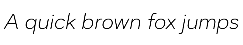 Preview of FONTSPRING DEMO - Dexa Pro ExtLt Italic font