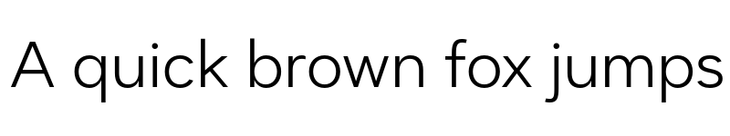 Preview of FONTSPRING DEMO - Dexa Pro Light Regular font