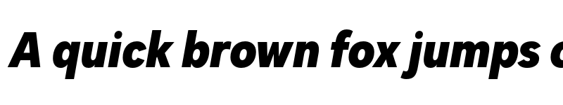 Preview of FONTSPRING DEMO - Dexa Pro Nr ExtBd Italic font