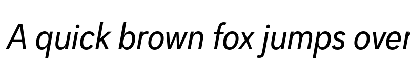 Preview of FONTSPRING DEMO - Dexa Pro Nr Italic font