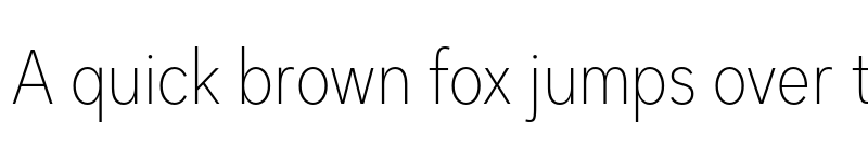 Preview of FONTSPRING DEMO - Dexa Pro Nr Thin Regular font